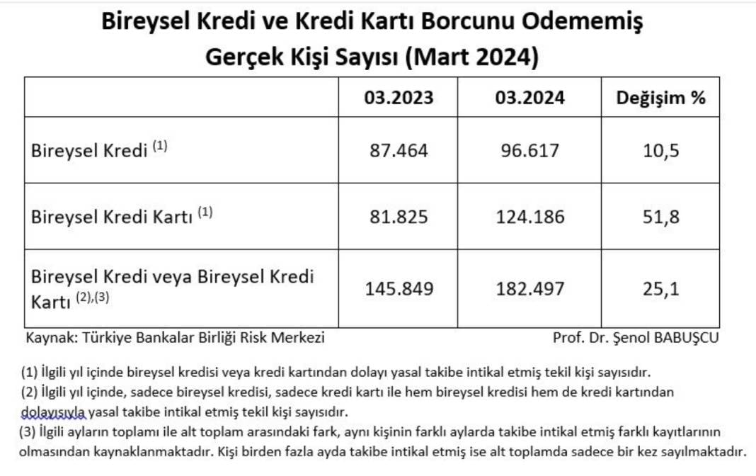 2024'de 465.000 Kişinin Her İki Türde Borcu Var, 2.000.000 Kişinin Sadece Bir Tür 3